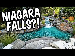 $150,000 Backyard Pondless Waterfall (100 Tons of Rock!)
