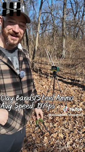 Why is it important to match your bands to your ammo? Check out this awesome short video where Jordan explains the ins and outs of band tuning and ammo matching with science from the chronograph to back him up! #bandtuning #slingshotcommunity #slingshotperformance