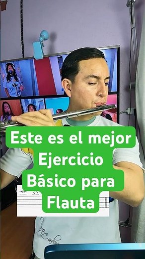 🪈Exercise for beginners on the transverse flute #flute #notassax #motivation #transverseflute