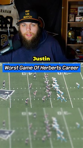 Internet Football on Instagram: "Justin Herbert was not very good against the Patriots."