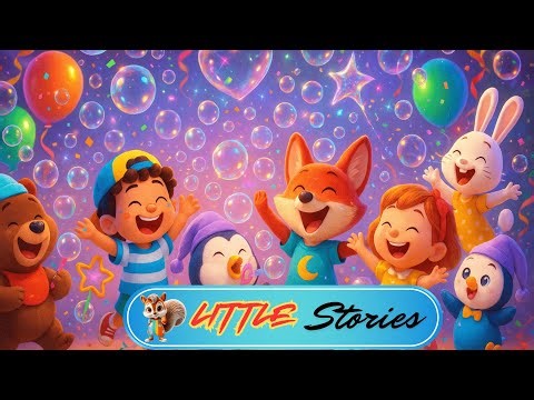 The Bubble Song | Fun Bubble Dance for Kids | Little Stories