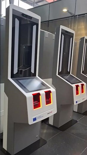 EES airport biometrics and fingerprints #EES #airport #biometrics #entryexitsystem #travel #Europe