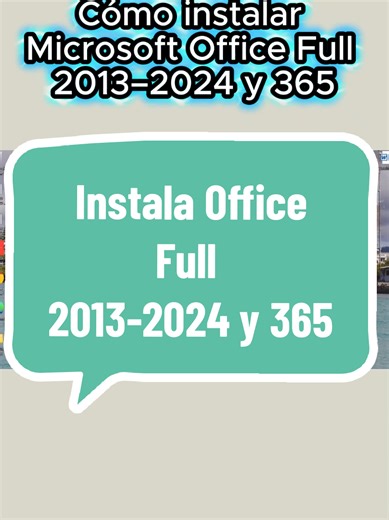 Aprende a instalar office Full 2013-2024 y 365 #office #microsoftoffice #instalar