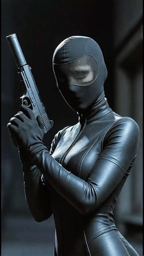Masked female assassin 01