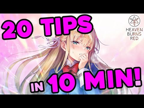 20 essential tips for new players [Heaven Burns Red]