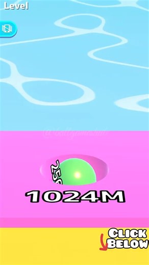 256 Green Ball Reaches Highest Tile Impossible 😱🔥 Ball Run Infinity #shorts