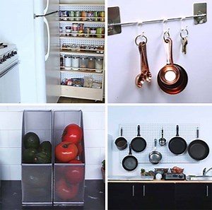 76K views · 544 reactions | Genius ways to add space to a small kitchen | Repurposing 24/7 | Facebook