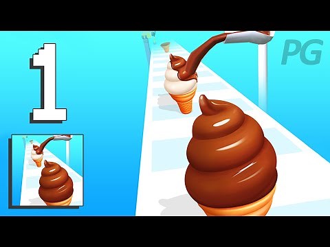 Ice Cream Stack - Dessert DIY - Gameplay Walkthrough [Android, iOS Game]
