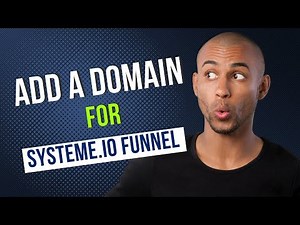 How to add a domain name inside your Systeme io funnel and landing page