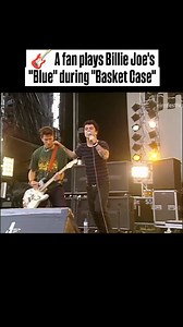 118K views · 4.2K reactions | On this day, August 18, 2021, at the Bizarre Festival in Germany, Green Day brought a lucky fan on stage to play Billie Joe Armstrong's iconic "Blue" guitar during an epic performance of "Basket Case." Moments like this show why they're the best. 落 #greenday #billiejoearmstrong #trecool #mikedirnt | Green Day Italy - Italian Rage and Love | Facebook
