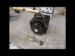 Yaskawa Servo Motor Model SGMG-20V-2AB Feedback Removal and Installation.