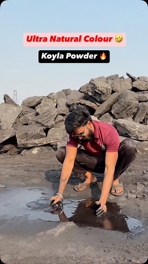 Being Sushant ( Sushant Chandravanshi ) on Instagram: "Dhanbad ka ultra Natural Colour …Koyla 🤣 . . . #reelkarofeelkaro #instagram #instagood #explore #trending #viral #video #foryou #follow #love #fyp #beingsushant2879 #memes #meme"