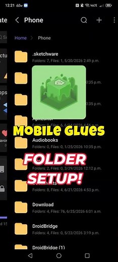 Mobile Glues How To Setup Folder Java Minecraft Zalith Launcher