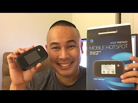 AT&T 4G LTE Prepaid Internet WIFI Mobile Hotspot Unboxing & Review