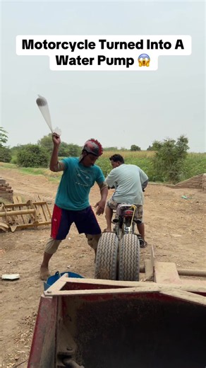 DIY Water Pump Using a Bike Engine — Step-by-Step Village Hack