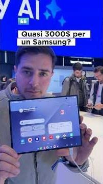 How is the Samsung trifold made?