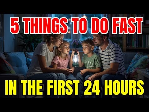 5 Things to Do In The First 24 Hours of a Blackout