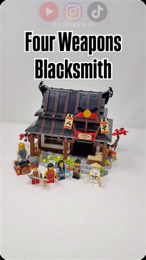 3.7K views · 45 reactions | The Four Weapons Blacksmith is a great 15th Anniversary set! This set was #gifted to me by LEGO to review. All opinions are my own. Be sure to follow me for more LEGO content! #rlfm #ninjago #71858 #afol #minifigs #minifigures #legocollection #legocollector #legohobby #legocommunity #legoninjago | SCDude1999 | Facebook
