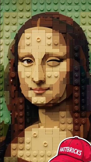 LEGO Art | Mona Lisa (31213) #shortsfeed