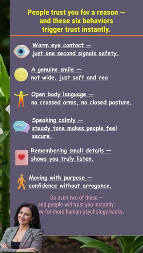 6 Psychology Tricks That Build Instant Trust