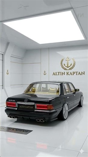 ALTIN KAPTAN: 1979 Mercedes-Benz W116 Custom Build ⚓️#Restomod#MercedesBenz#LuxuryCars