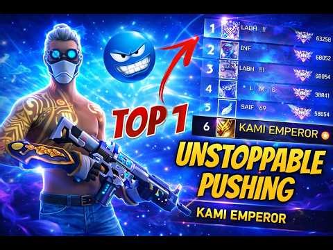 24 Hours BR Push Top 1✔ Booyah Region Top 1 ☠ 100 Streak ???#freefire #ugayush
