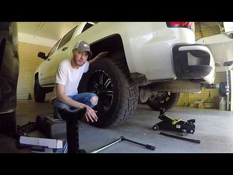 Changing Brakes Rear 2014 - 2018 Chevy Silverado Or GMC Sierra
