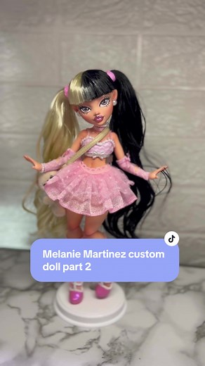 Melanie Martinez Doll Customization Part 2: Rooting, Dyeing, and Dressing