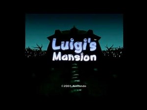Luigi's Mansion GAME OVER Beta Screen Recreation (with PNG)