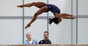 Gymnastique artistique - JO Paris 2024 - Les époux Landi, le couple de Français au service de Simone Biles