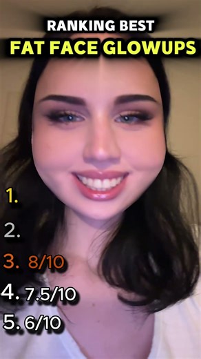 Ranking FAT Face Glowups