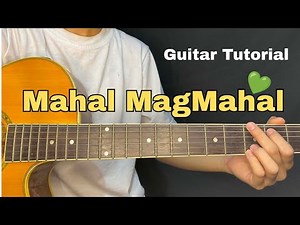 Mahal MagMahal Guitar Tutorial (4 CHORDS ONLY) Esremborak