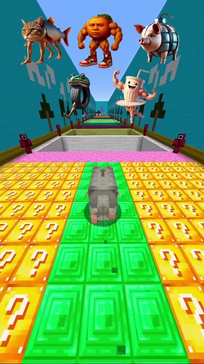 Minecraft Italian Brainrot Long Jump Challenge #italianbrainrot #minecraftmemes #minecraft