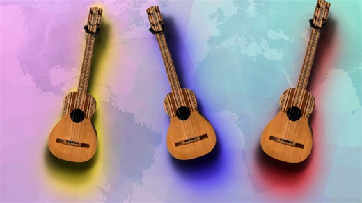 El instrumento musical de una población desplazada: el cuatro venezolano