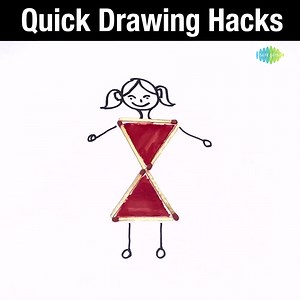 Here Is The New Video of Quick Techniques of Drawing an Art . #DIYDrawingHacks #DIYVideos #CraftVideos #Drawingideas #Art #QuickDrawingHacks #ArtofDrawing #creativity | Saregama Telugu