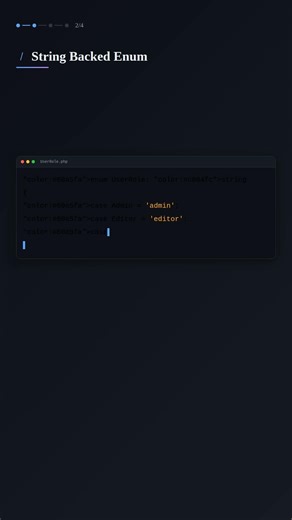 Backed Enumで値を持つ列挙型を作る #PHP #PHP81 #enum