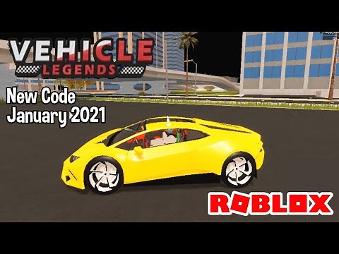 Roblox Vehicle Legends New Code January 2021