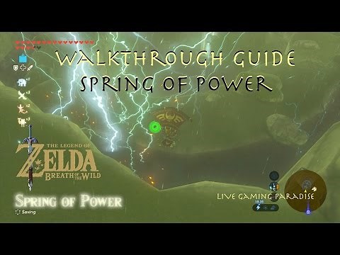 Breath of the Wild - Spring of Power Shrine Quest Guide