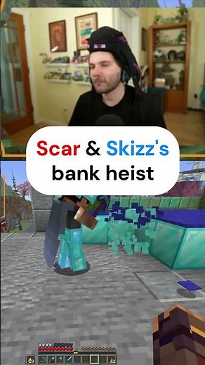 Scar and Skizz's Bank HEIST!!! | Hermitcraft Season 11