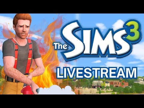 Trying to find love for my socially awkward fireman The Sims 3