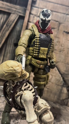 Commando Spawn… there have been many incarnations of the Spawn.. This is Lt. Commander Aaron Smith who was KIA during a hostage rescue operation. It was a setup for his assassination… but fate would have other ideas for him… welcome to the #reederverse where anything can happen! Kitbashed #valaverseactionforce and #gijoeclassified parts with of course the #mcfarlanetoys #spawn head sculpt. @The ToyGod @Silverback Customs @Blackburn Models @outlawcollector @arquietstorm @Ryan Zarick @Figure Fight