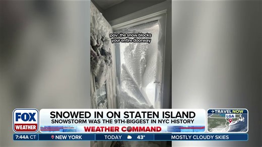 Staten Island family snowed in amid historic blizzard