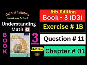 D3 Math Chapter 1 Exercise 1B Question 11 | Mastering Algebraic Fractions | Understanding Math