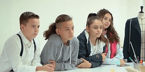 The children's series "4" brings fun adventures and interesting events of four students every week