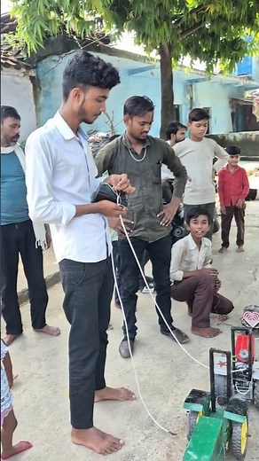 😱 Public Reaction on RC Tractor Stunt 🚜 | RC Tractor Power Test | Viral Tractor Stunt Video #Shorts