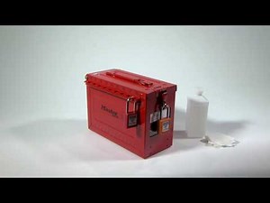 Lockout-tagout-shop - Master Lock group lock box with window