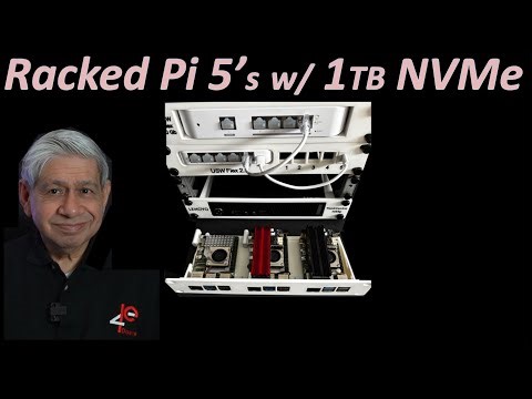 Rack-mounted Rasp Pi's with 1TB NVMe