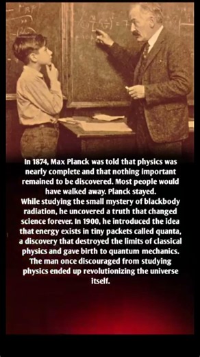 Max Planck Changed Physics Forever#shorts