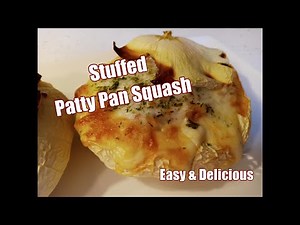 Stuffed Patty Pan Squash