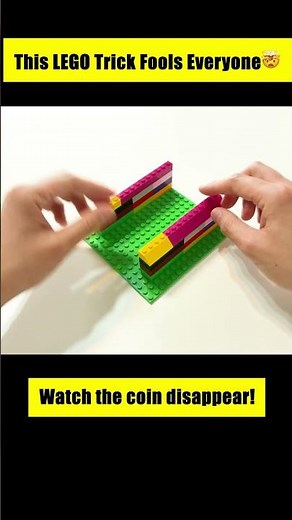 This LEGO Trick Fools Everyone 🤯 (Coin Magic!)